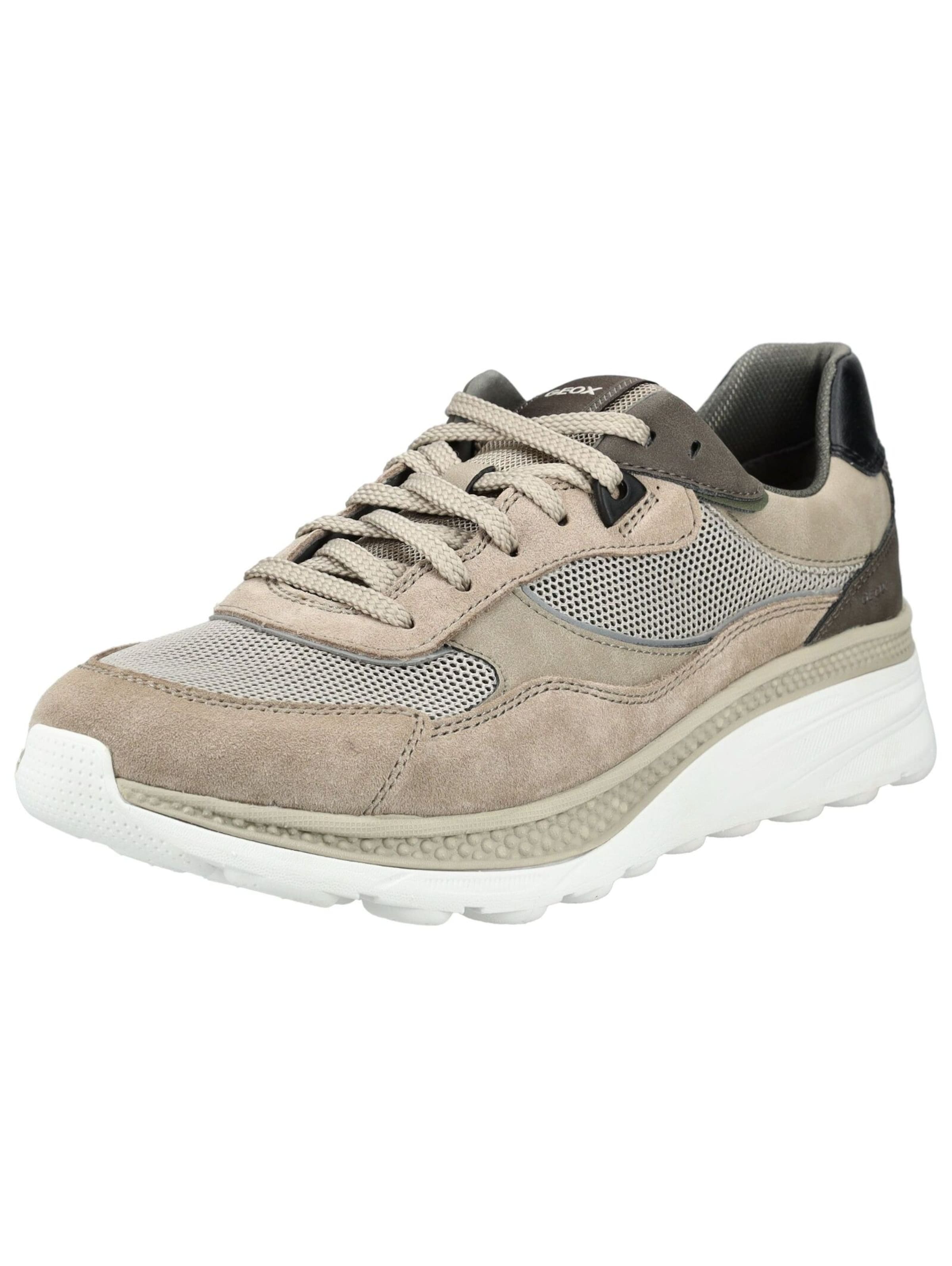 Sneaker bassa di GEOX in beige: frontale