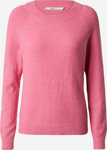 ONLY Sweater 'RICA' in Pink: front
