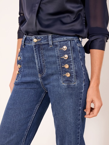 évasé Jean 'Sailor' Lipsy en bleu