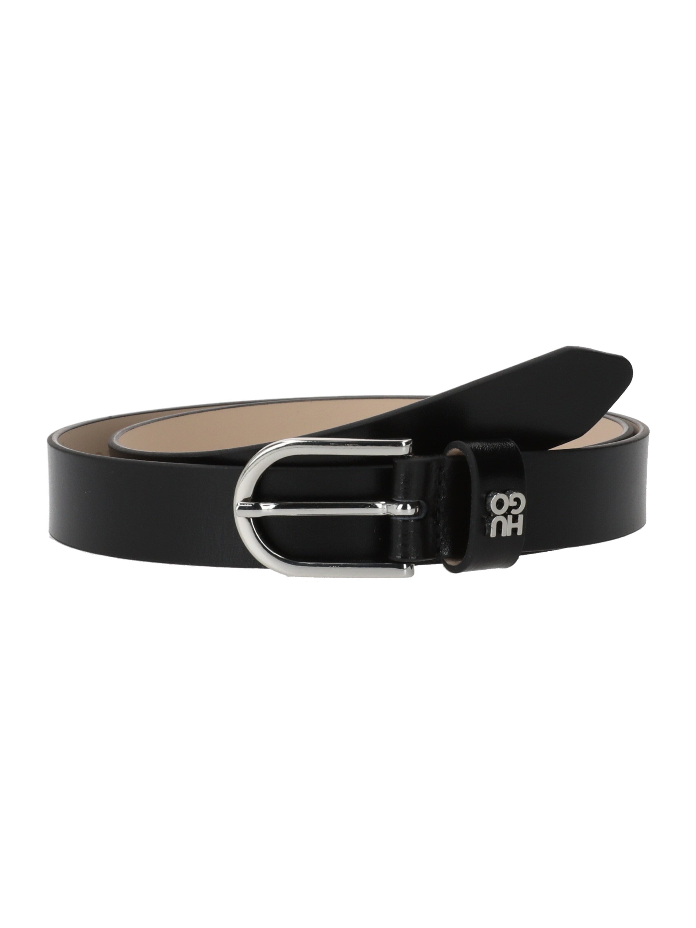 HUGO Belt 'Zoey' in Black: front