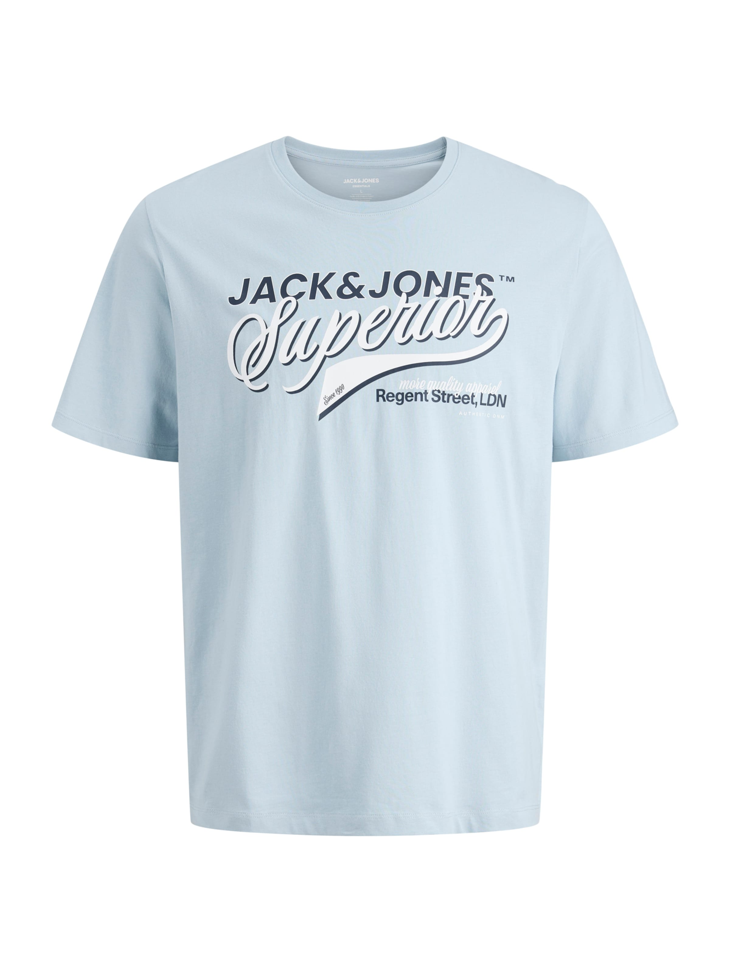 JACK & JONES - Camiseta en azul: frente
