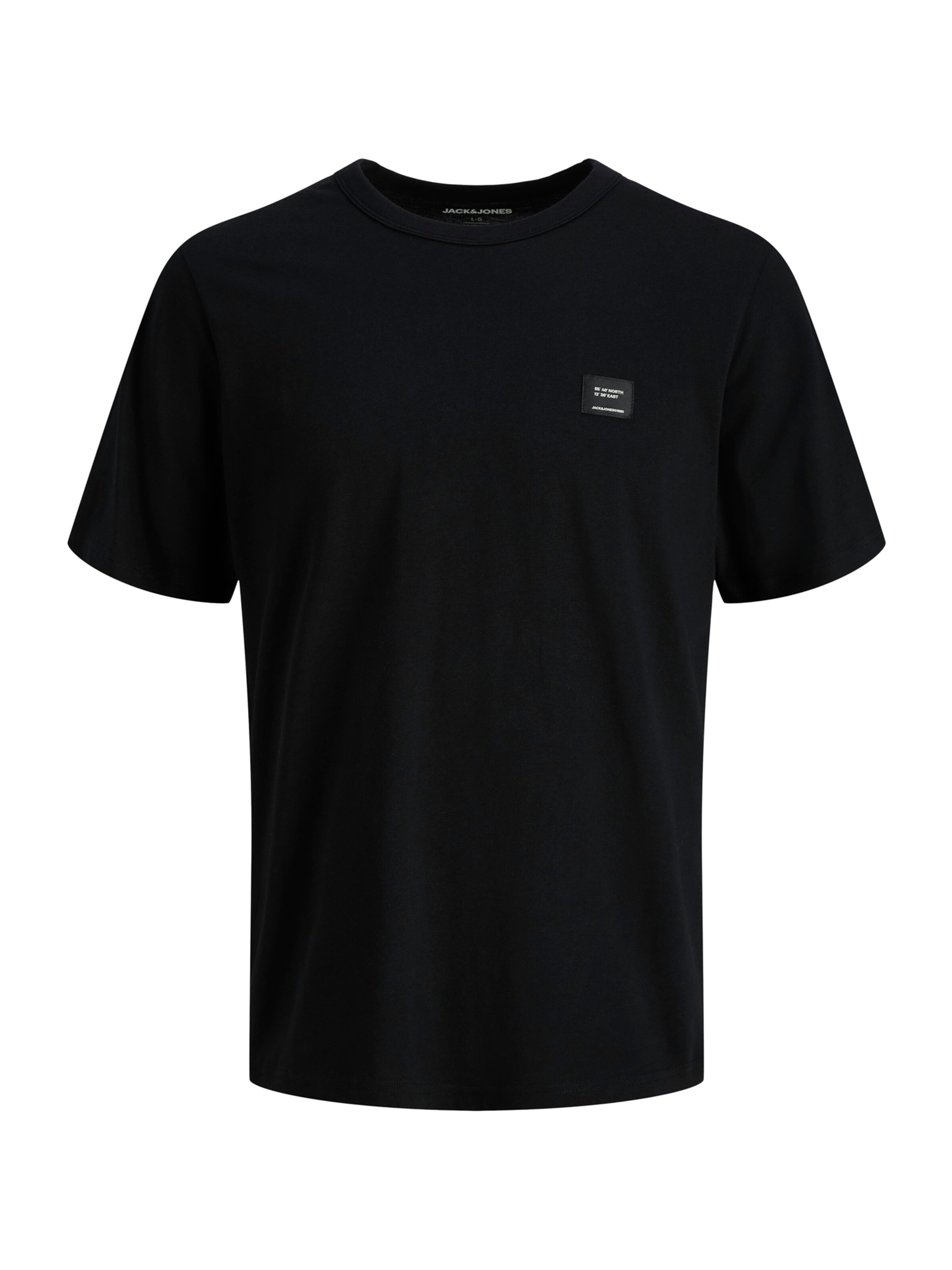 Maglietta 'JJCLEVELAND' in XXL JACK & JONES di colore nero, Visualizzazione prodotti