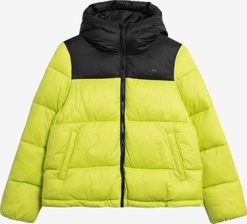 4F Winterjacke 'F230' in Gelb: predná strana