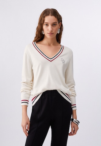 Liu Jo Sweater in White: front