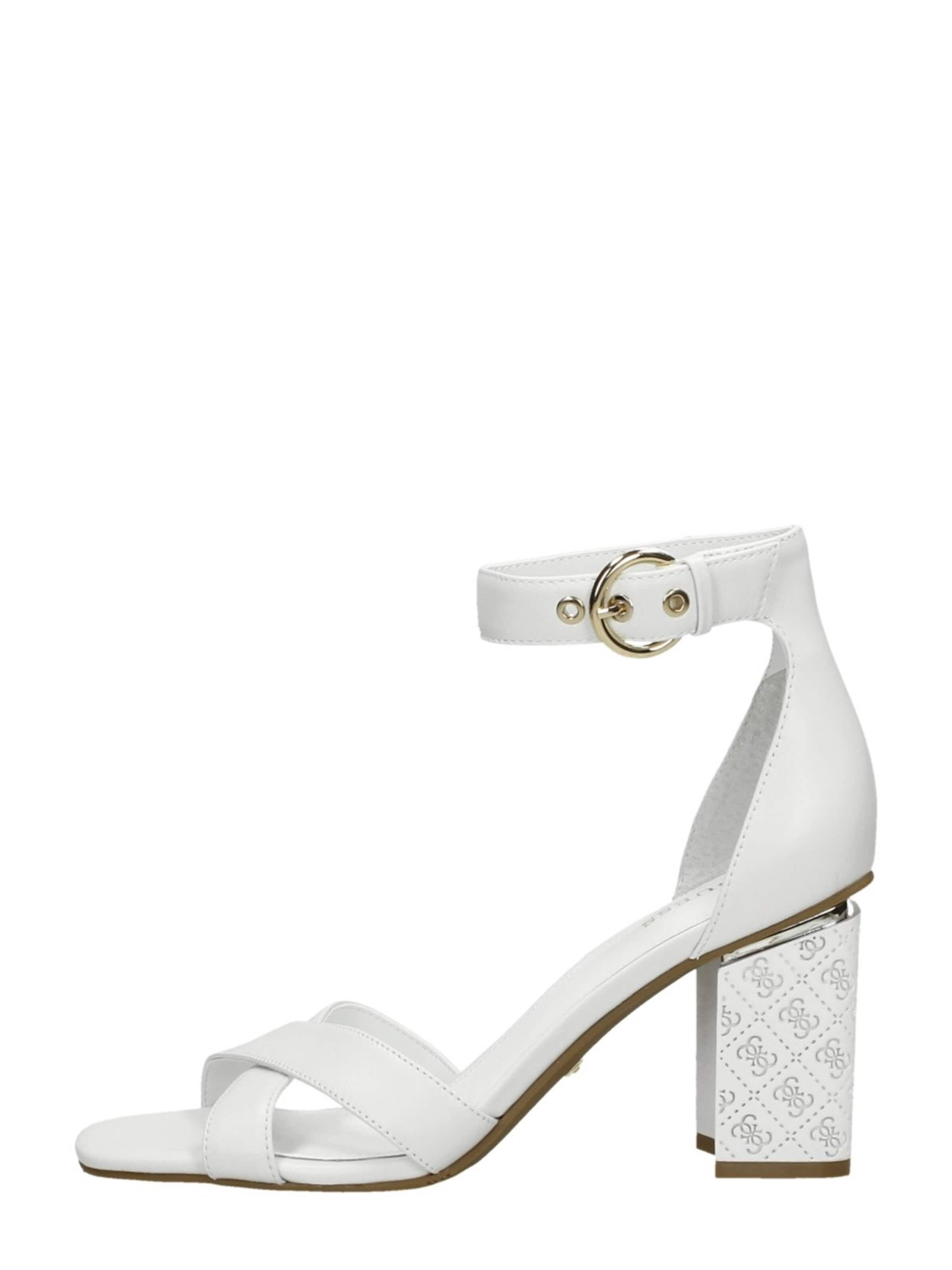 Sandales 'Yancy' GUESS en blanc