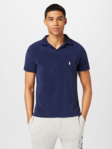 T-Shirt Polo Ralph Lauren en bleu : devant