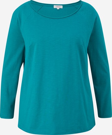 s.Oliver Shirt in Groen: voorkant