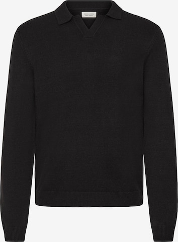 Casual Friday Neulepaita 'CFKARL' värissä musta: etupuoli