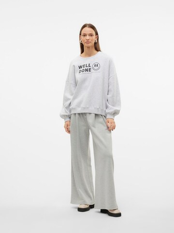 VERO MODA Широкий Штаны 'JANET' в Серый