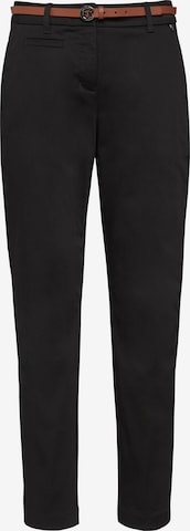 Pantaloni chino di COMMA in nero: frontale