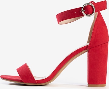 Celena Sandals 'Claudia' in Red: front