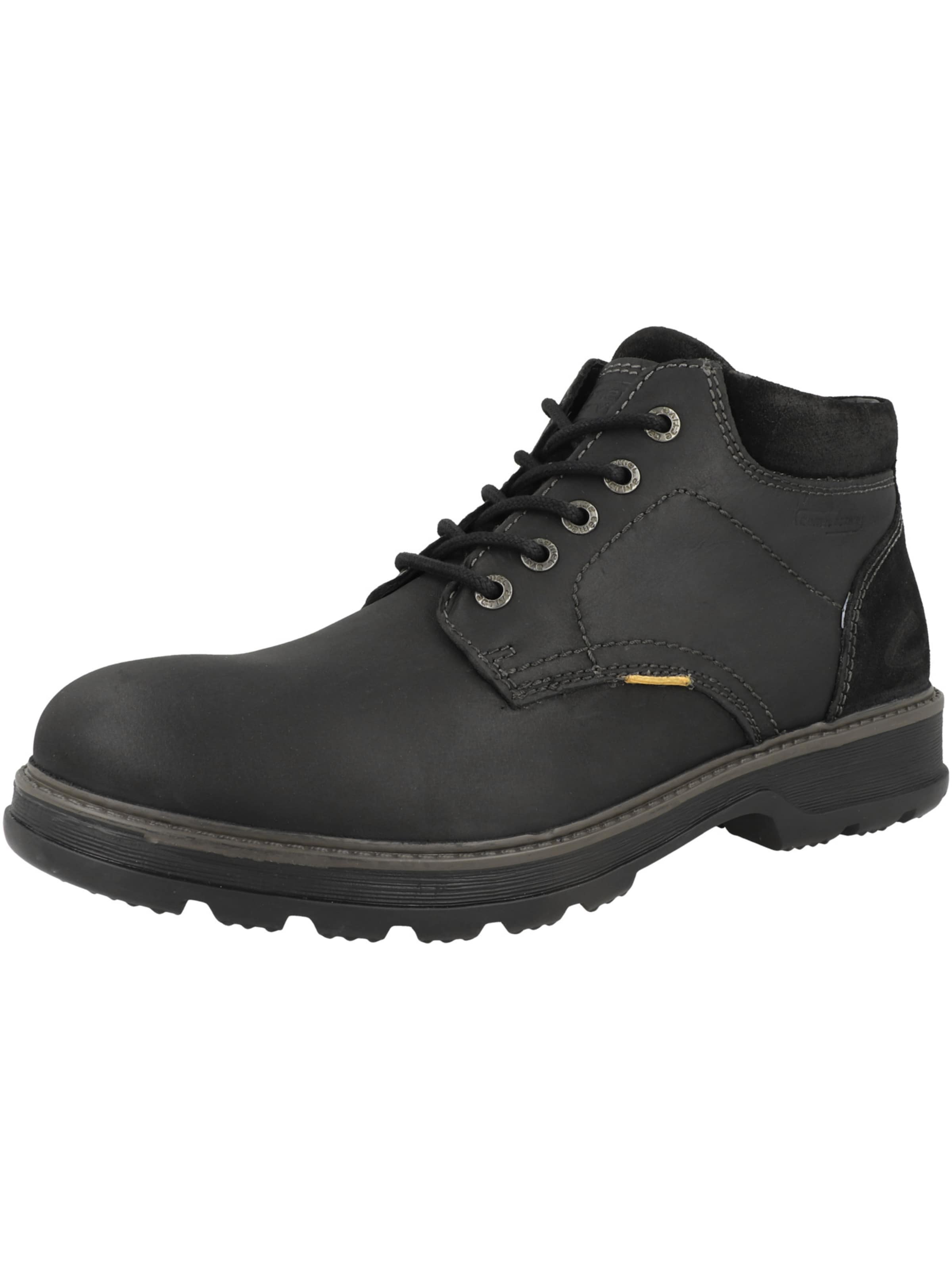 CAMEL ACTIVE Nöörsaapad 'Resist', värv must: eest vaates