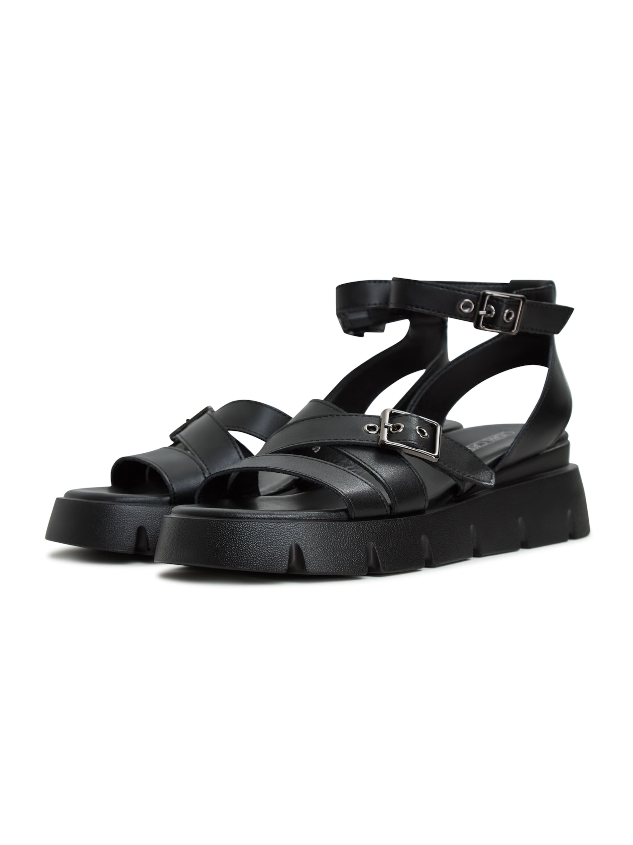 CESARE GASPARI Sandals in Black