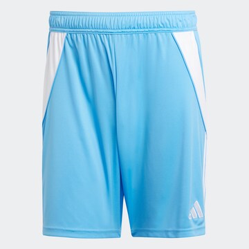 ADIDAS PERFORMANCE Regular Sportshorts 'Tiro 24' in Blau: Vorderseite