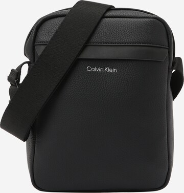 Calvin Klein Crossbody Bag 'MUST' in Black: front
