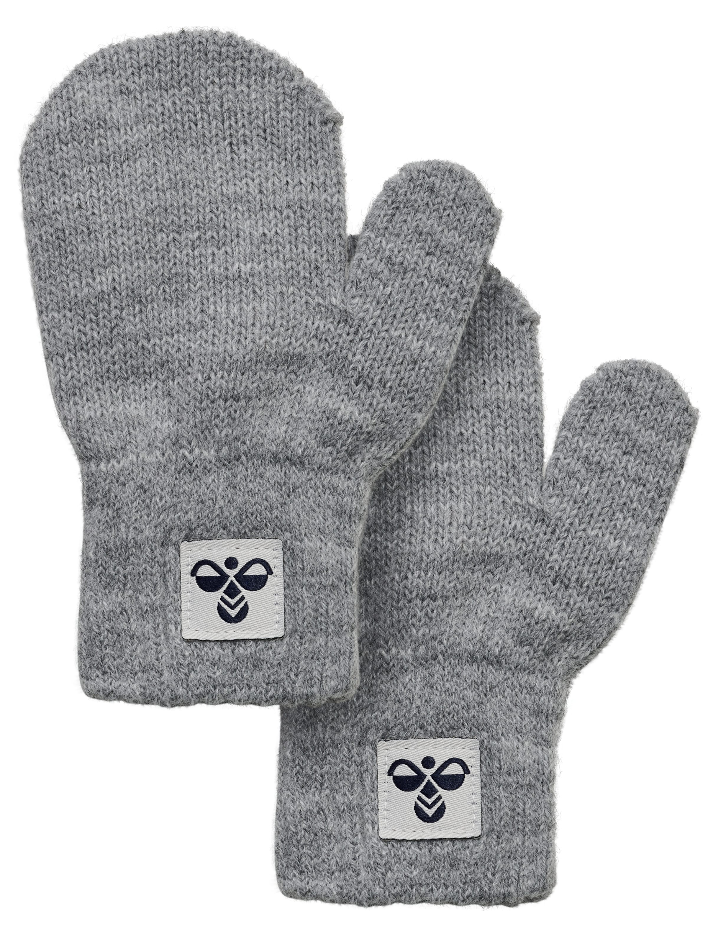 Hummel Gloves in Grey: front
