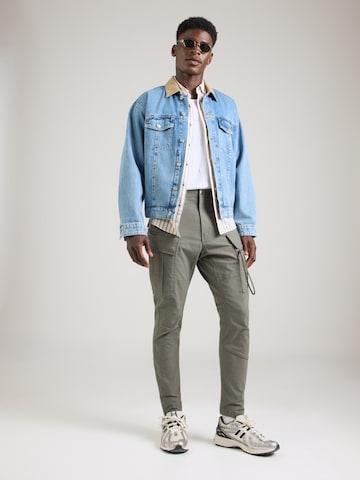 Skinny Pantaloni cu buzunare de la G-STAR pe verde