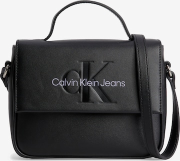 Borsa a tracolla di Calvin Klein Jeans in nero: frontale