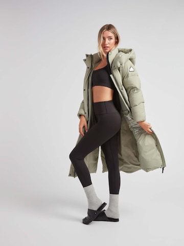 Veste outdoor ' Winter Puffer Ultra Lang ' JACK1T en vert