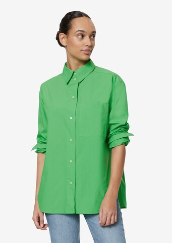 Marc O'Polo Блузка в Зеленый: спереди