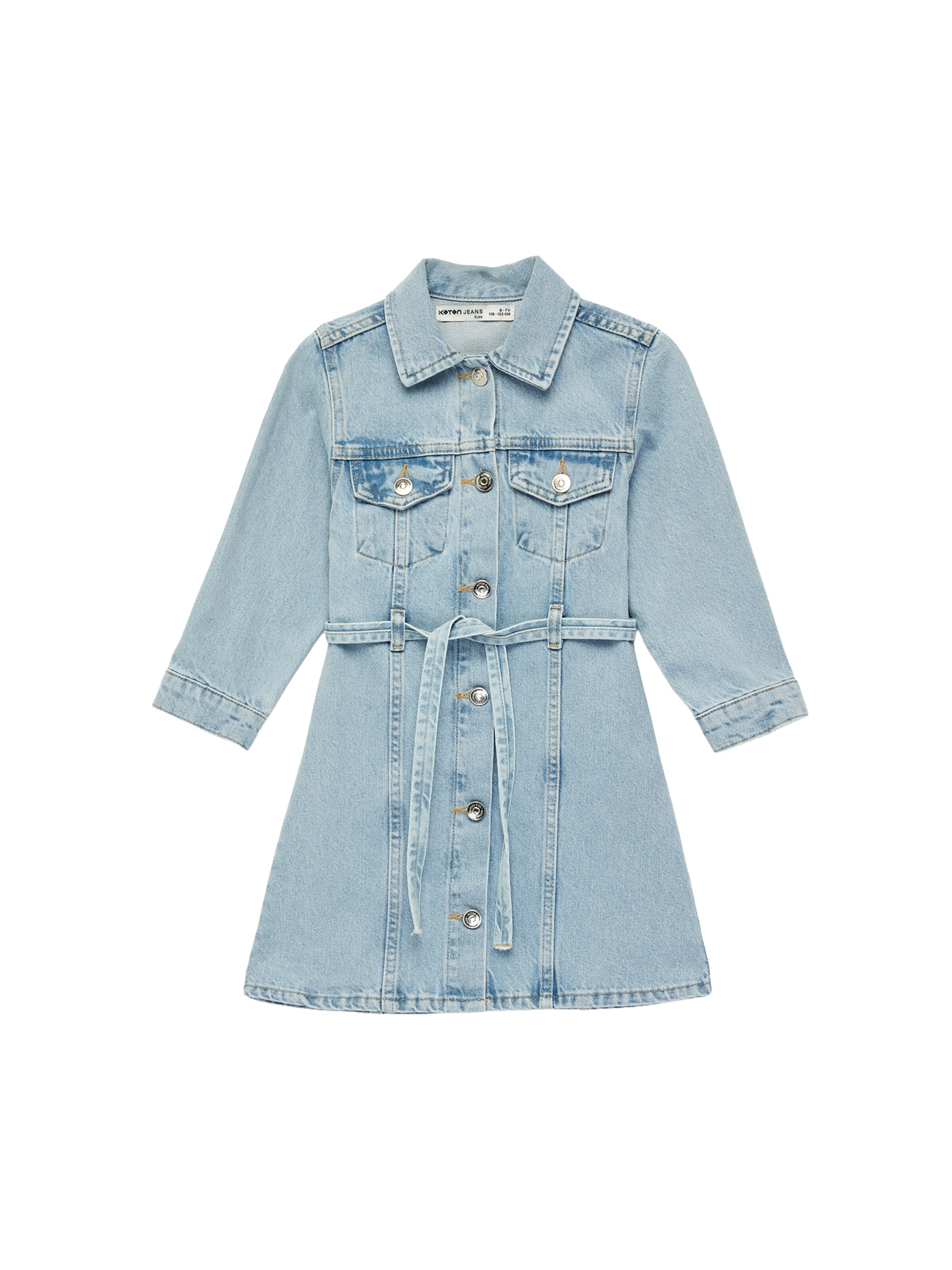 Koton Jurk in Blauw: voorkant