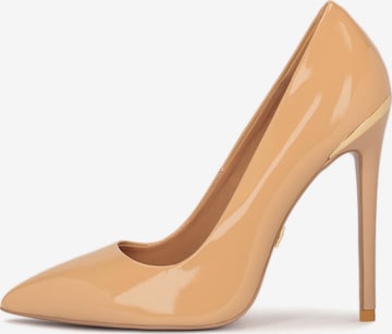 Kazar Pumps in Beige: predná strana