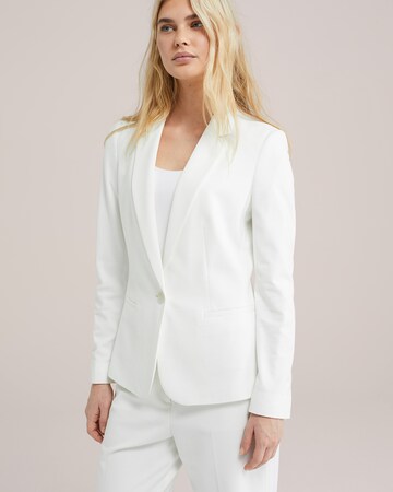 WE Fashion Блейзер в Белый: спереди