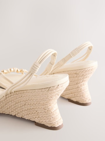 Sandalo con cinturino 'Forever Comfort' di Next in bianco