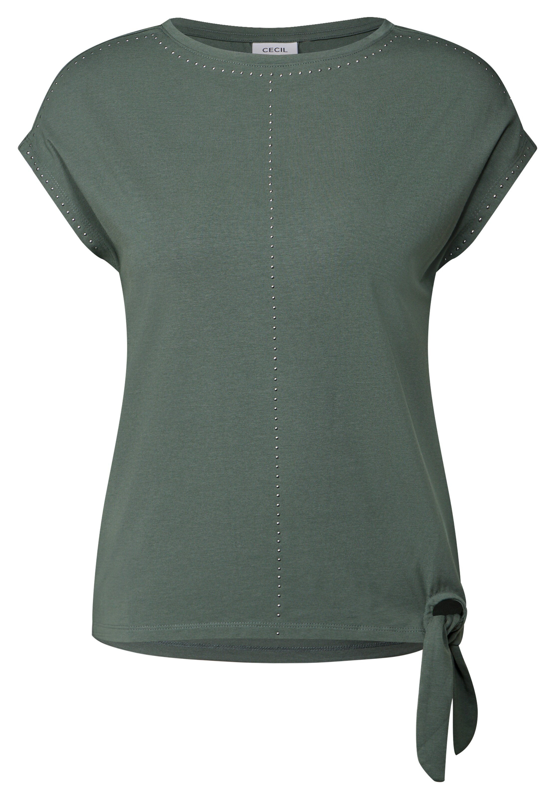 CECIL T-Shirt in Grün: Vorderseite
