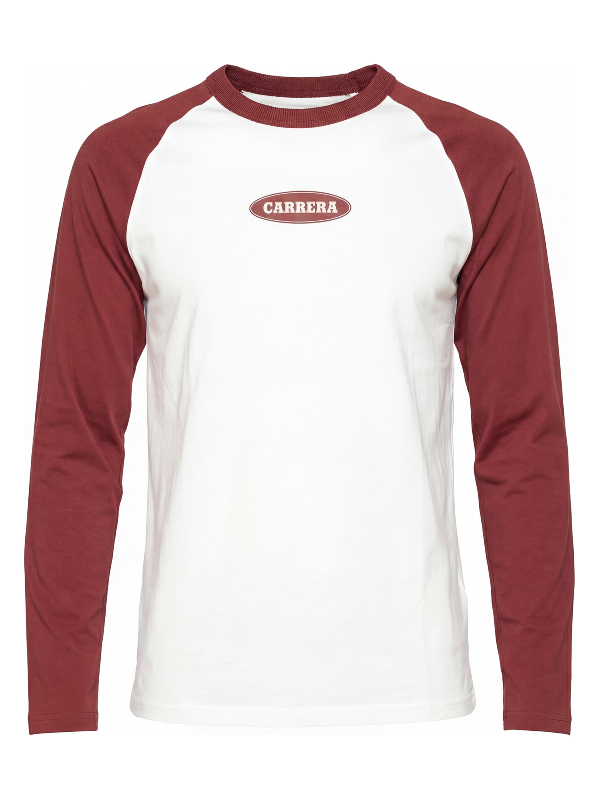 Carrera Jeans Shirt 'Replica Raglan' in Red: front