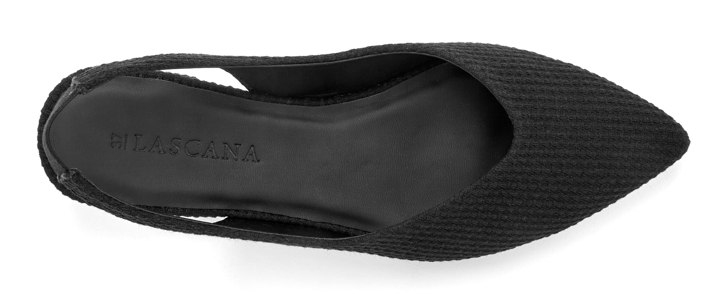LASCANA Strap ballerina in Black