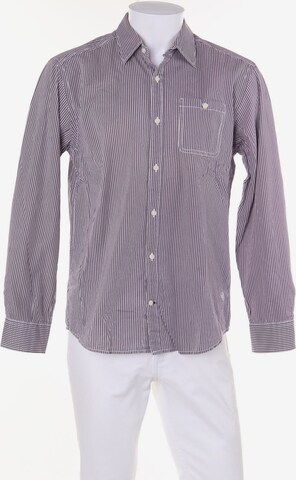 s.Oliver Button Up Shirt in M in Purple: front