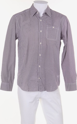 s.Oliver Button Up Shirt in M in Purple: front