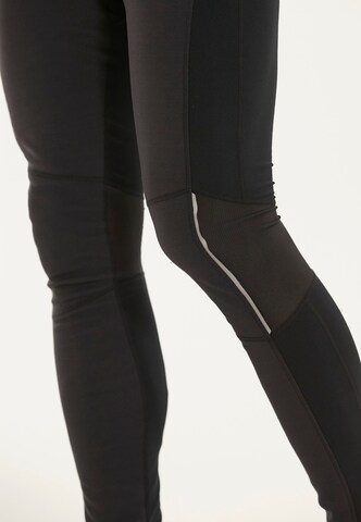 ENDURANCE Skinny Workout Pants 'Tranny' in Black