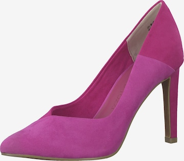 MARCO TOZZI Čevlji s peto | roza barva: sprednja stran