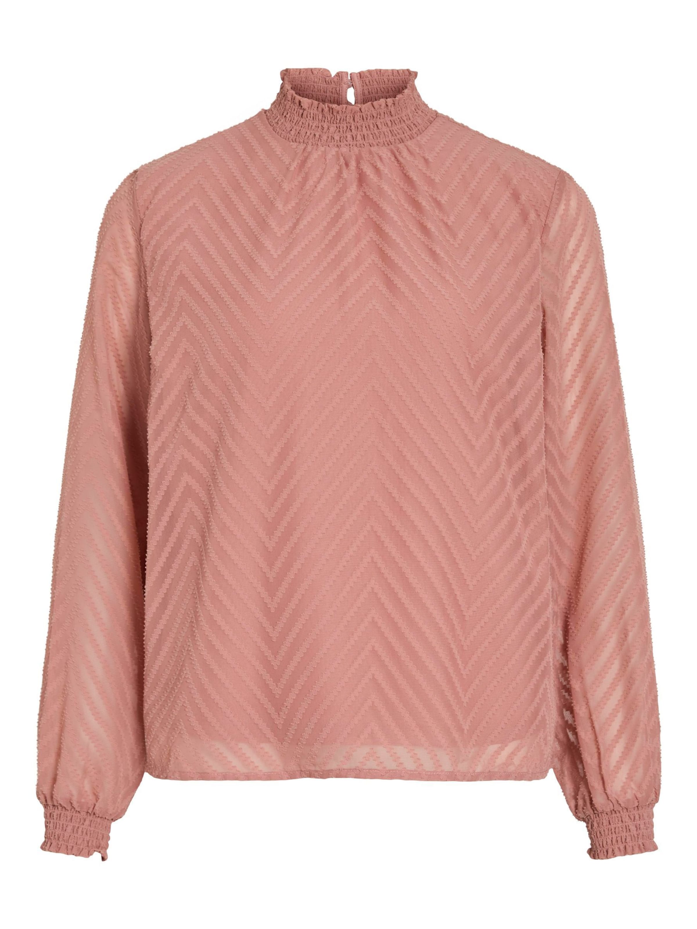 VILA Bluse 'VIMichelle' i pink: forside