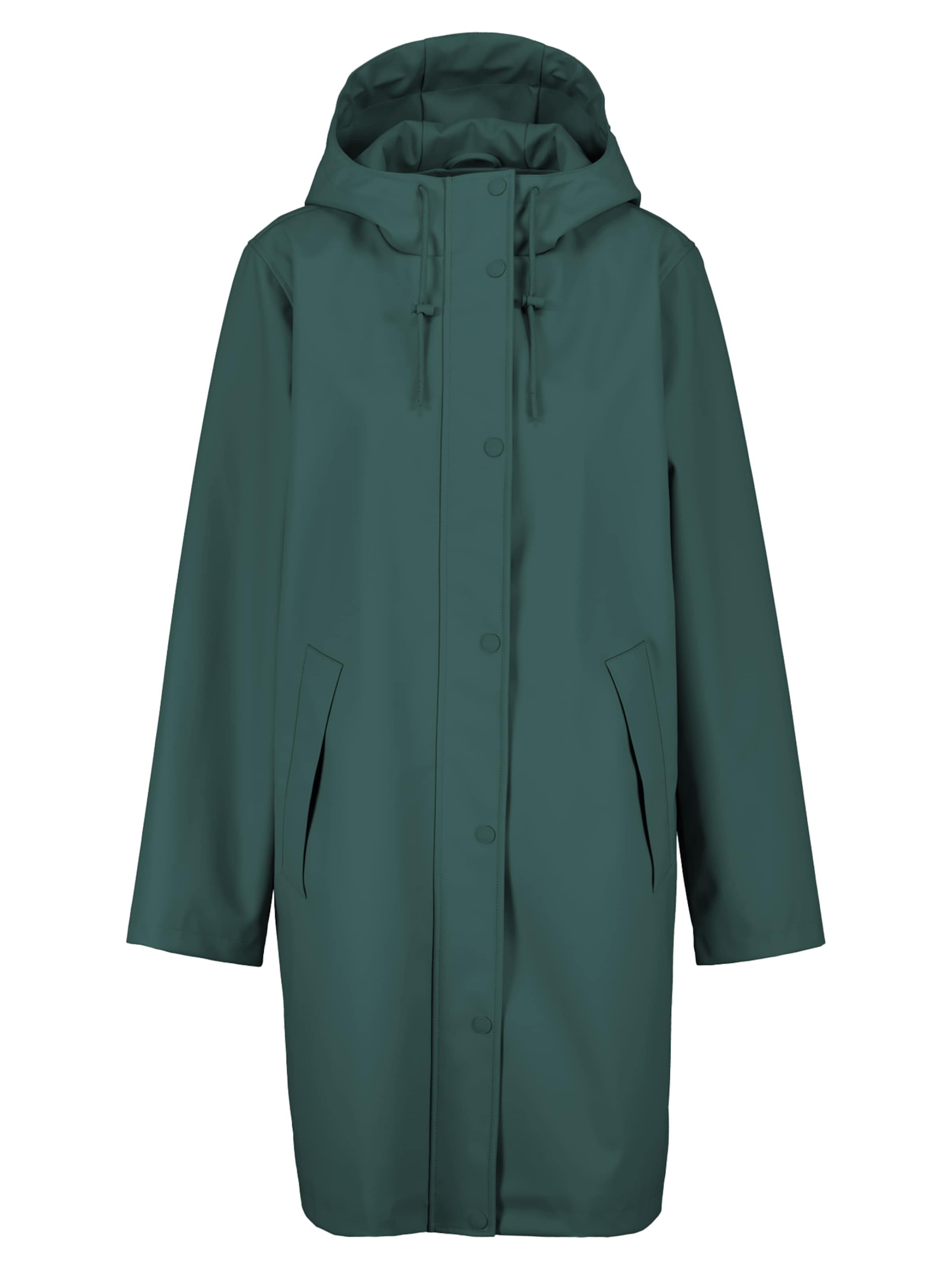 America Today Mantel in Grün: Vorderseite