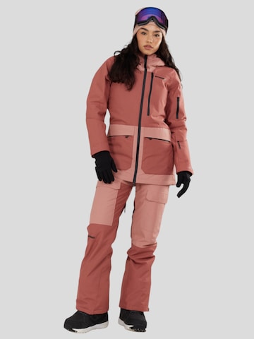 Regular Pantalon fonctionnel 'Sakura ECO Bib' Fundango en violet : devant