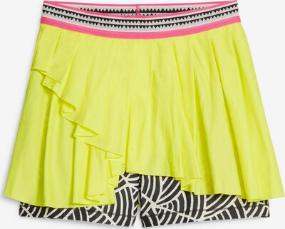 PUMA Športová sukňa - neónovo žltá / svetloružová / čierna / biela, Produkt