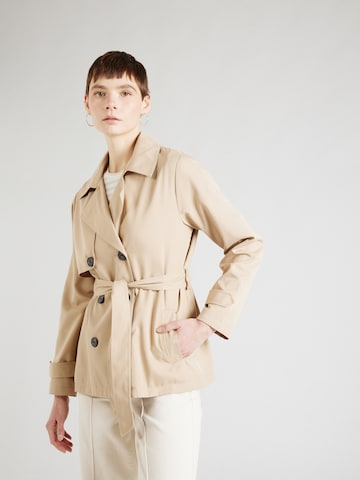 ONLY Between-Seasons Coat 'Chloe' in Beige: front