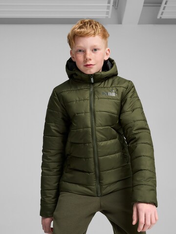 PUMA Funktionsjacke 'Ess' in Grün: Vorderseite