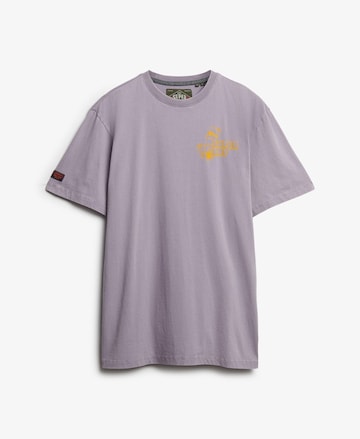 T-Shirt Superdry en violet
