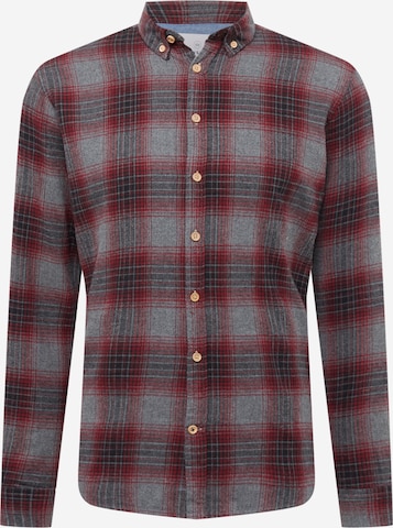 Kronstadt Button Up Shirt 'Dean' in Red: front