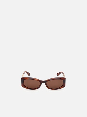 MAX&Co. Sunglasses 'Max &co MO0144 Shiny light blue 55/17/140 Women Sunglasses' in Brown