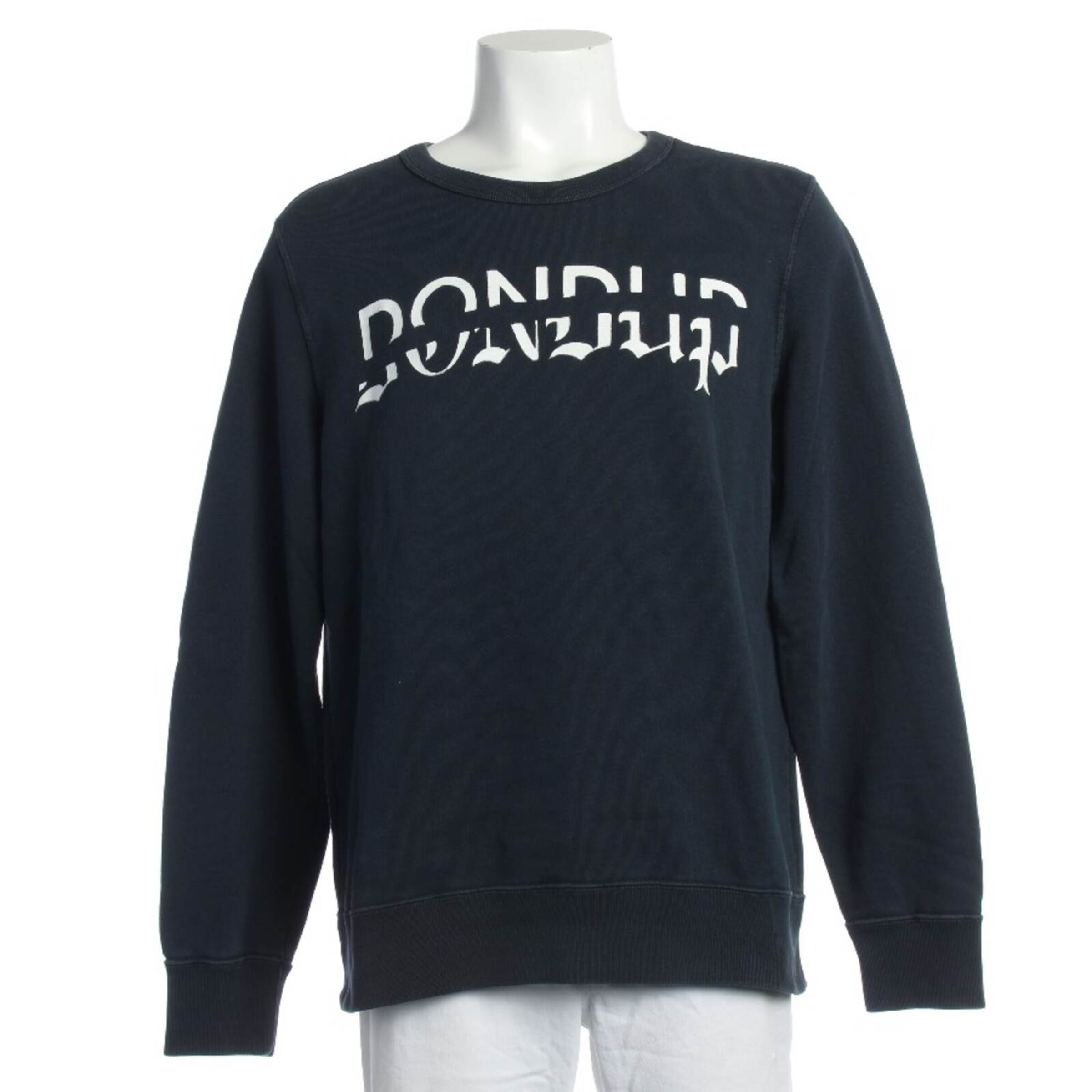 Dondup Sweatshirt / Sweatjacke L in Blau: Vorderseite