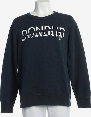 Dondup Sweatshirt / Sweatjacke L in Blau: Vorderseite
