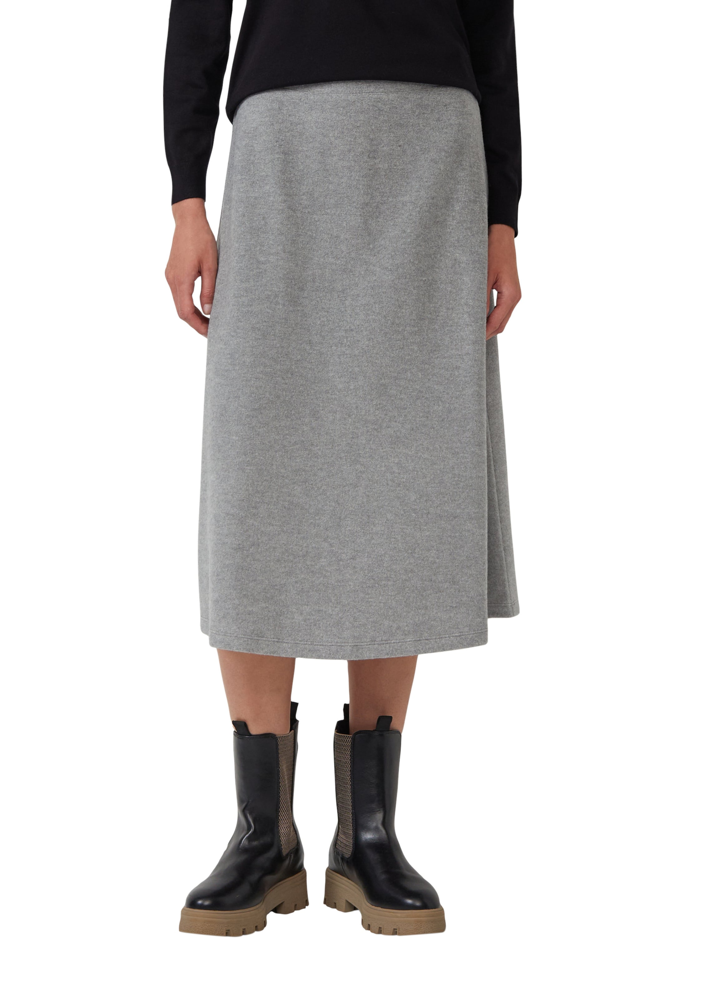 Jupe s.Oliver en gris : devant