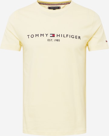 TOMMY HILFIGERMajica - žuta boja: prednji dio