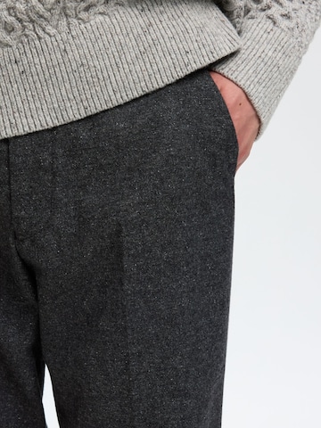 Regular Pantalon SELECTED en gris