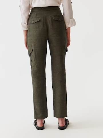 Regular Pantalon cargo 'ALTI 1' TATUUM en vert